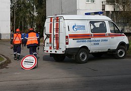 Псковские газовики отработали оперативные действия по ликвидации утечки газа