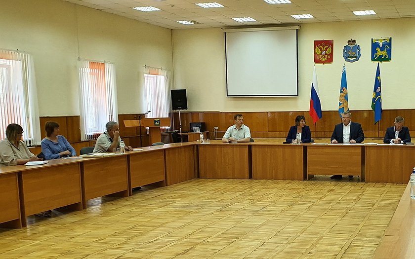 Ход догазификации Псковского района обсудили  на рабочем совещании