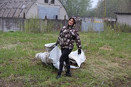 Псковские газовики приняли участие в Весеннем  месячнике по уборке города